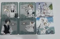 レア　夏目友人帳　大原画展　コラボカフェ　アクキー　缶　コースター レア 夏目友人帳 大原画展 コラボカフェ アクキー 缶 コースター