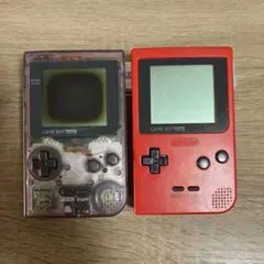 【ジャンク品】ゲームボーイポケット本体2台セット