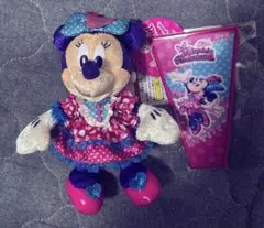 ミニパル ぬいぐるみバッジ ワッペン ミニー セット