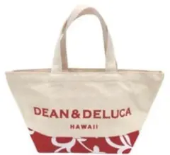 DEAN & DELUCA 　ハイビスカスレッド　ハワイ　 トートバッグ