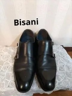 #ダブルモンクストラップシューズ 黒