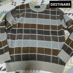 美品　DESTINARE　メンズニットL