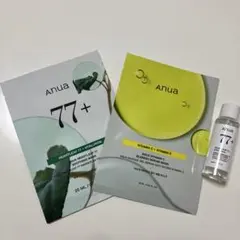 Anua フェイスマスク+ミニトナーセット