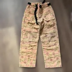 キャラクター柄 ピンク ロングパンツ