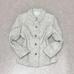 HANAE MORI ハナエモリ 森英恵 テーラードジャケット ツイード