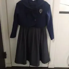 キャサリンコテージ ネイビー ジャケット付き フォーマルドレス 140size