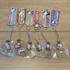 ご当地キティ ご当地ストラップ 6個セット ハローキティ まとめ売り 根付け