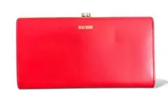 m*n様 MARY QUANT 赤 長財布　美品