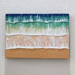 潮騒 2【原画】テクスチャーアート 波のアート