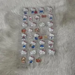 サンリオ キティ ボンボンドロップ シール 平成 シール帳 シール手帳