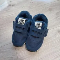 new balance 966 ふわふわ 13cm ネイビー
