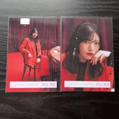 櫻坂46Unhappy birthday構文 MV衣装　村山美羽　ヨリ　座り