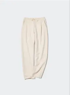 UNIQLO ドライスウェットタックテーパードパンツ
