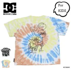 DC SHOE CO USA タイダイ柄 Tシャツ キッズ 160