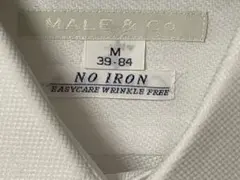★ドレスシャツ③★MALE&CO. レギュラーカラー 白 39-84★タカキューのサムネイル