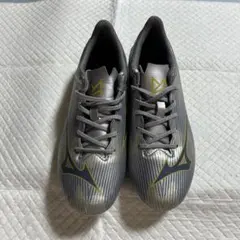 MIZUNO サッカーシューズ ワイドモデル シルバー 26.5 - メルカリ