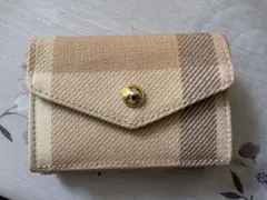 ブルーレーベル クレストブリッジ ミニ財布 チェック
