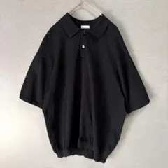 【美品】steven alan ポロシャツ ブラック Sサイズ 半袖のサムネイル