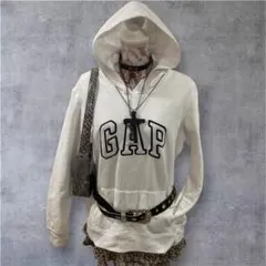 平成ギャル　y2k GAP パーカー　姫ギャル　グランジ　平成女児