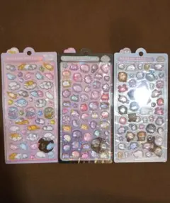 ［正規品］水族館限定　ボンボンドロップシール　３枚セット