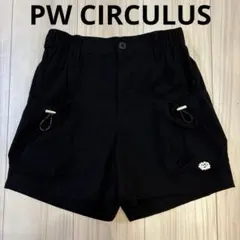 PW CIRCULUS ピーダブリュサーキュラス ゴルフ ショートパンツ 黒のサムネイル