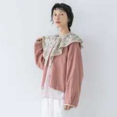 kazumi×Samansa Mos2】リバーシブルジャケット レッド - メルカリ