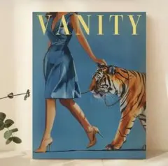 虎 ペット アニマル 店舗 バー カフェ インテリアポスター ギフト A3