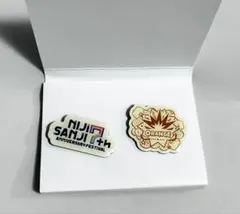 にじさんじフェス　2025 ピンバッジ　オレンジ