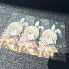 GIGO 学園アイドルマスター　学マス ノベルティクリアカード　藤田ことね