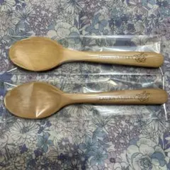 【新品未使用】ローラアシュレイ ＊木製スプーン2本セットのサムネイル