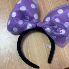 ディズニー カチューシャ リボン