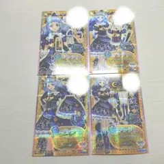 アイカツフレンズ　カード　ノクターンナイト　4枚セット