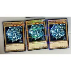 遊戯王　ブルーアイズホワイトドラゴン　SDKSjp009 3枚セット