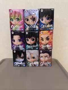 鬼滅の刃 Qposket フィギュア 9体セット