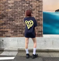 hth ハートロゴTシャツ　ネイビー