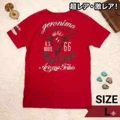 【希少】geronimo ジェロニモ Tシャツ バッファロースカル ルート66のサムネイル