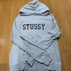STUSSY グレー パーカー Sサイズ