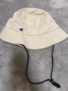 Champion バケットハット クリーム色