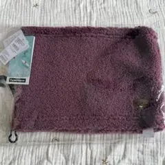 ROXY ピンク ボア リバーシブル ネックウォーマー