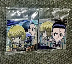 HUNTER×HUNTERウエハースVol.６　クラピカVSクロロ　２種2枚