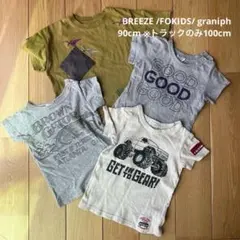 BREEZE FOKIDS graniph セット 90 100cm 保育園着のサムネイル