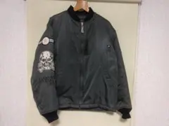 超希少！AVIREX MA-1ジャケット スカルパッチスター