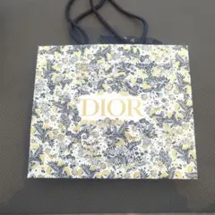 DIOR 花柄ショップ袋