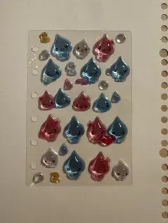 ボンボンドロップシール　しずくちゃん