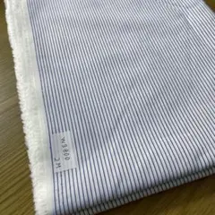 ブルーストライプ生地　2m