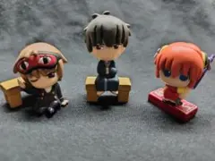 銀魂 カプセルじおらまっくす　ミニチュア3点