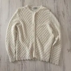 USAヴィンテージ cuddle knit クロシェニットカーディガン