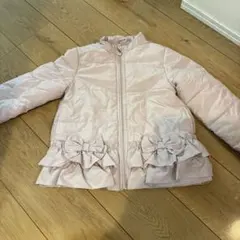any FAM フリル付き中綿コート 120サイズ