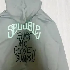 海外限定 エスダブル パーカー 裏起毛 M パーカー goosebumps