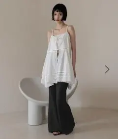 ローリーズファーム 2WAY コットンレースミニ ワンピース